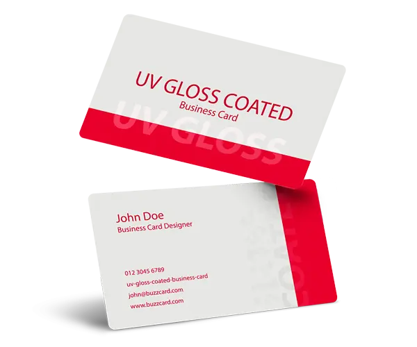 UV Gloss Coated Business Cards