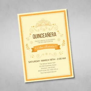 invitations quince