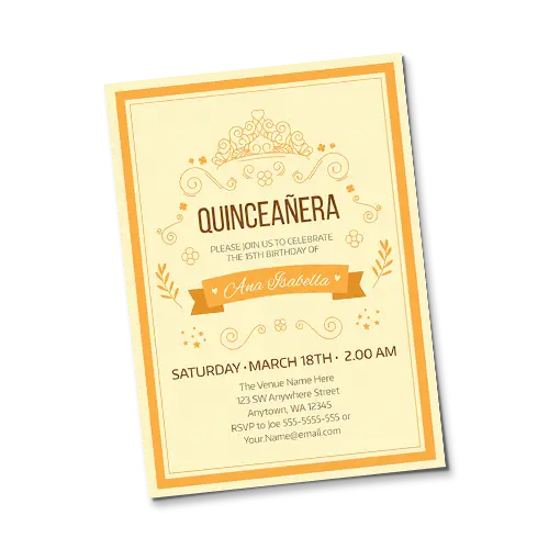 quince invitation