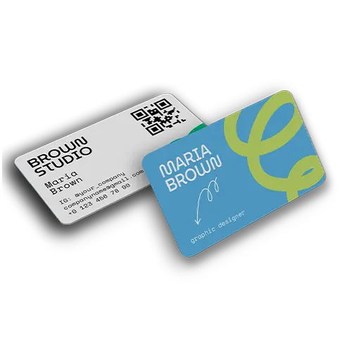 rounded corners business card 1