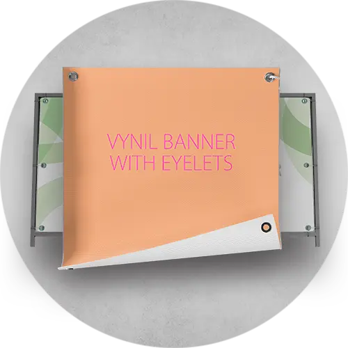 vinyl banners carousel