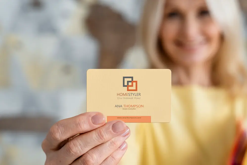 rounded corners business cards