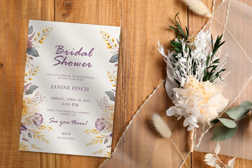 bridal shower invitations