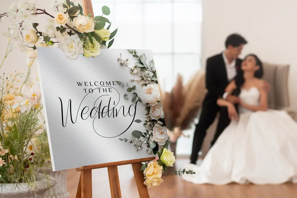wedding welcome signs