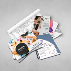 High-quality black & white and color printing with professional binding options for documents, manuals, presentations, and everyday print needs.