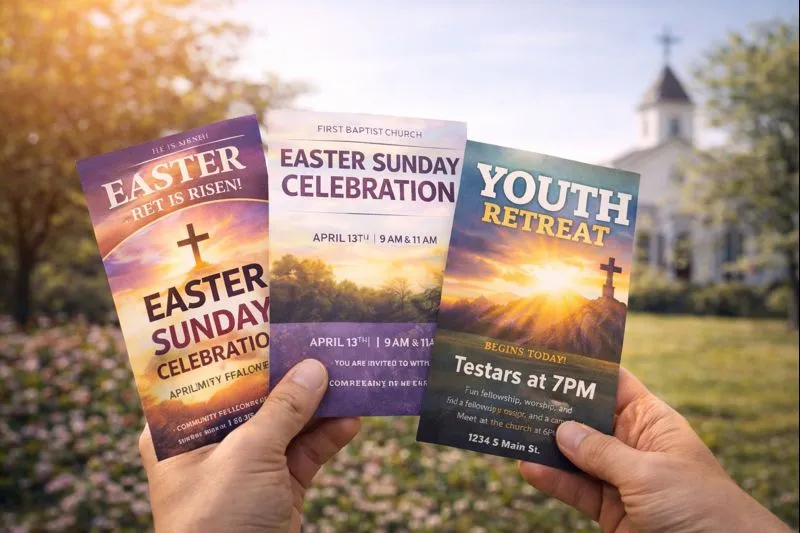 church event flyers