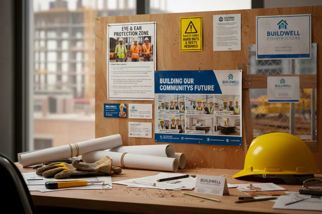 contractor printed pieces