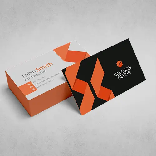 business cards color core