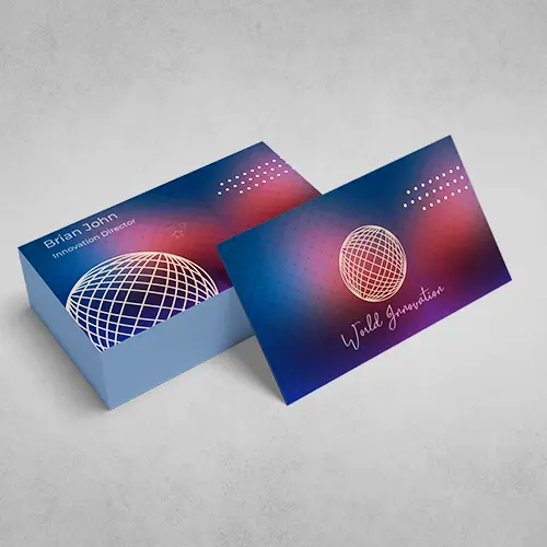 business cards plastic