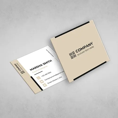 business cards squared