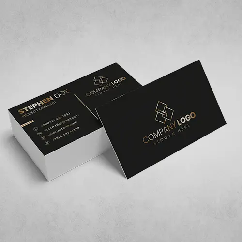 business cards uv gloss