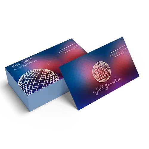 plastic business card