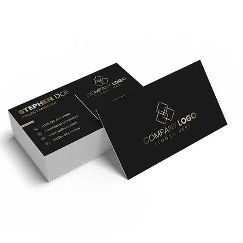 uv gloss business card