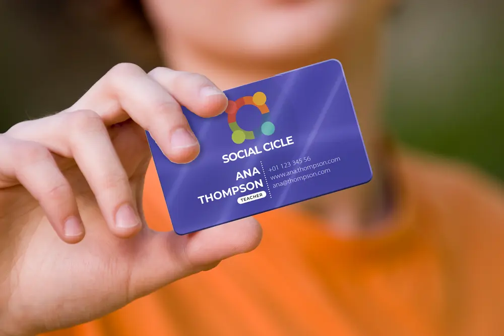 plastic business cards